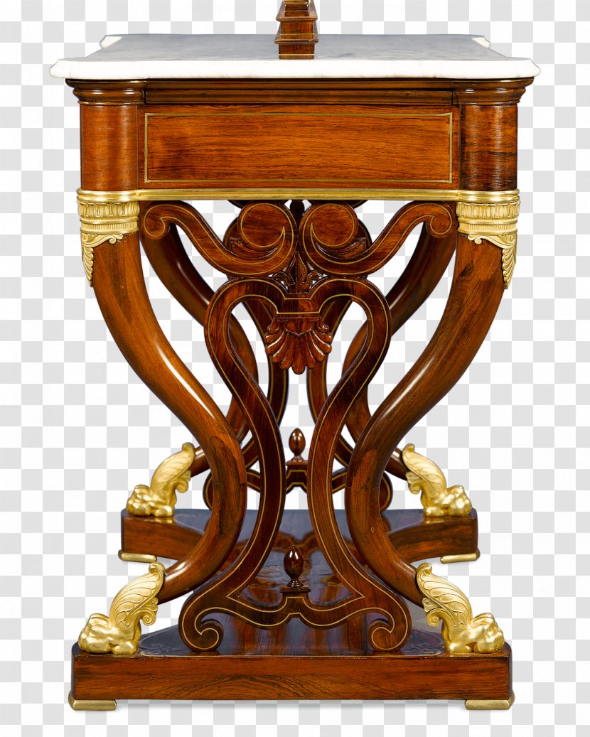 Table Antique Furniture French Colonial Empire - End - Dressing Transparent PNG