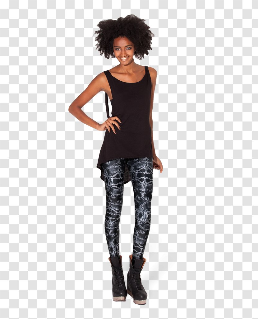 Leggings Clothing T-shirt Dress Sleeve - Blackmilk - Cat Milk Transparent PNG