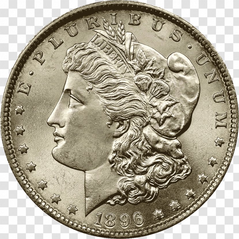Dollar Coin Silver Morgan Nickel - Numismatic Guaranty Corporation Transparent PNG
