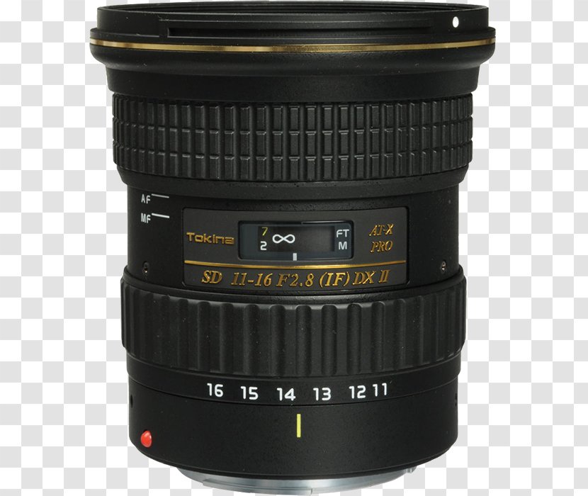 Canon EF Lens Mount Tokina AT-X 116 PRO DX-II 11-16mm F/2.8 Camera - Fnumber Transparent PNG