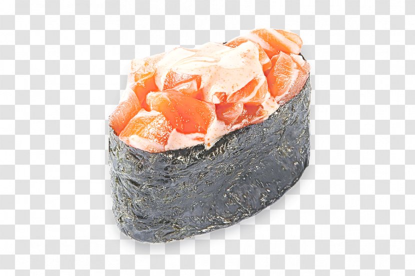 Sushi - Ingredient - Smoked Salmon Transparent PNG