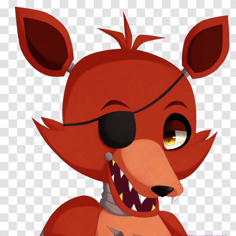 YouTube Drawing - Deviantart - Nightmare Foxy Transparent PNG