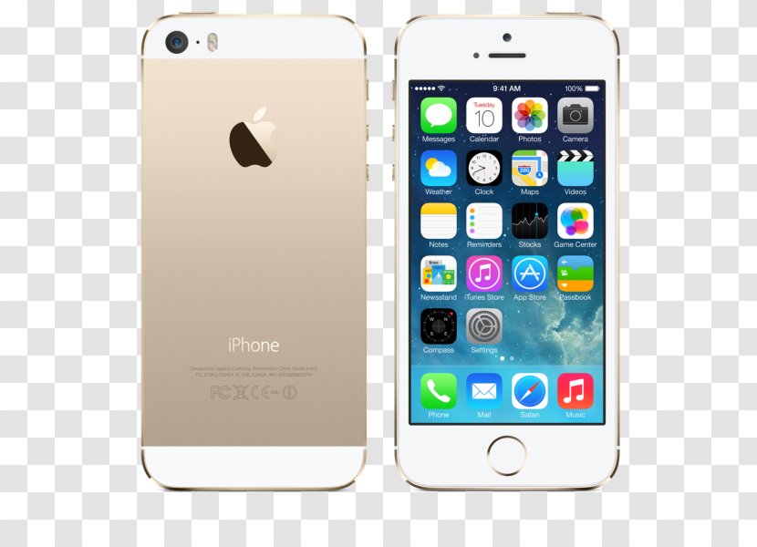 IPhone 5s Apple Telephone Smartphone Samsung Galaxy - Communication Device Transparent PNG