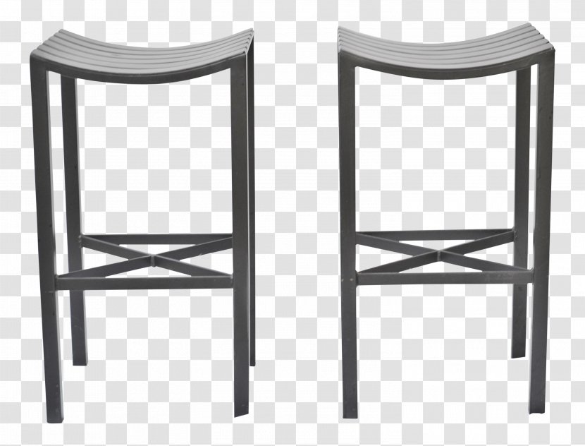 Bar Stool Table Chair Furniture Wrought Iron Transparent PNG