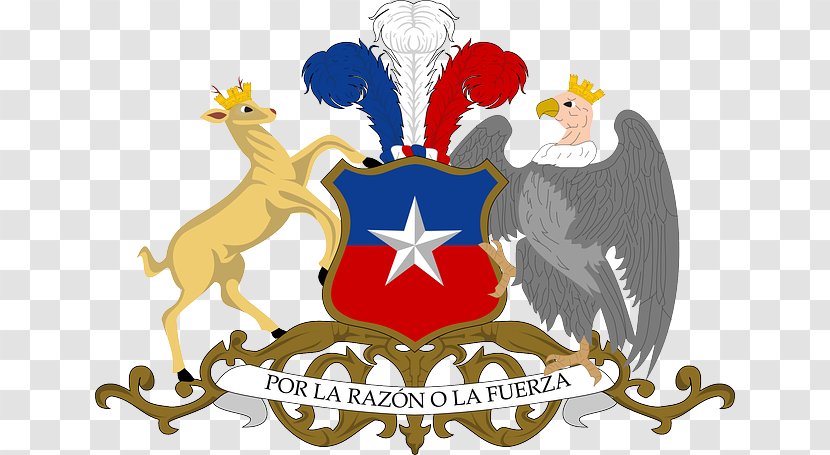 Coat Of Arms Chile Escutcheon Clip Art - Red Deer Transparent PNG