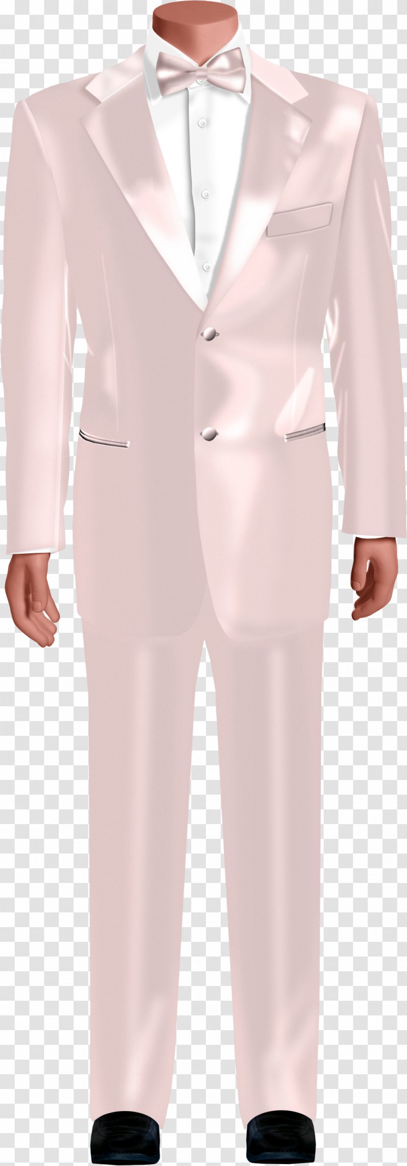 Tuxedo Suit Pajamas Formal Wear - Outerwear Transparent PNG