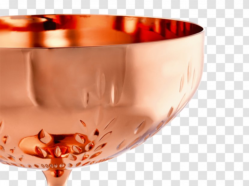 Champagne Cocktail Martini Copper Glass - Stemware Transparent PNG