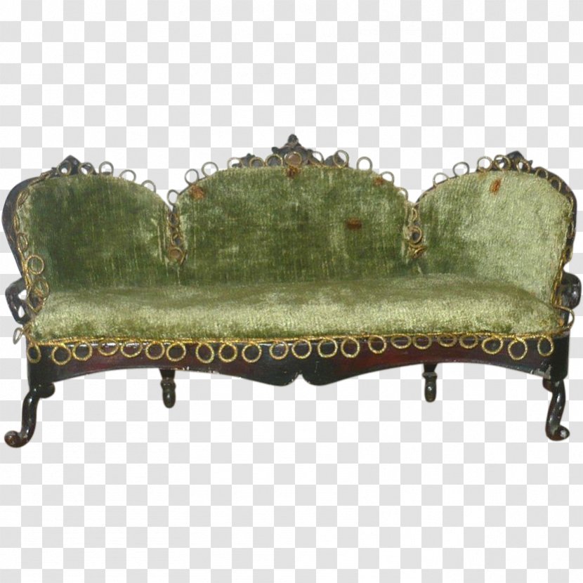 Loveseat Couch Garden Furniture Antique Transparent PNG