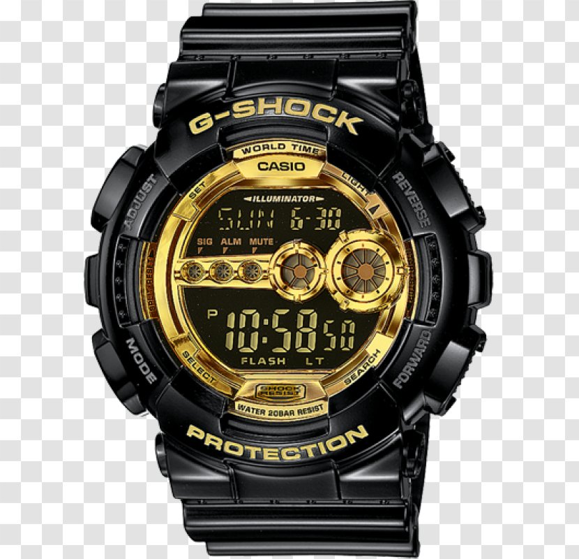 G-Shock Shock-resistant Watch Casio Movement - Brand Transparent PNG
