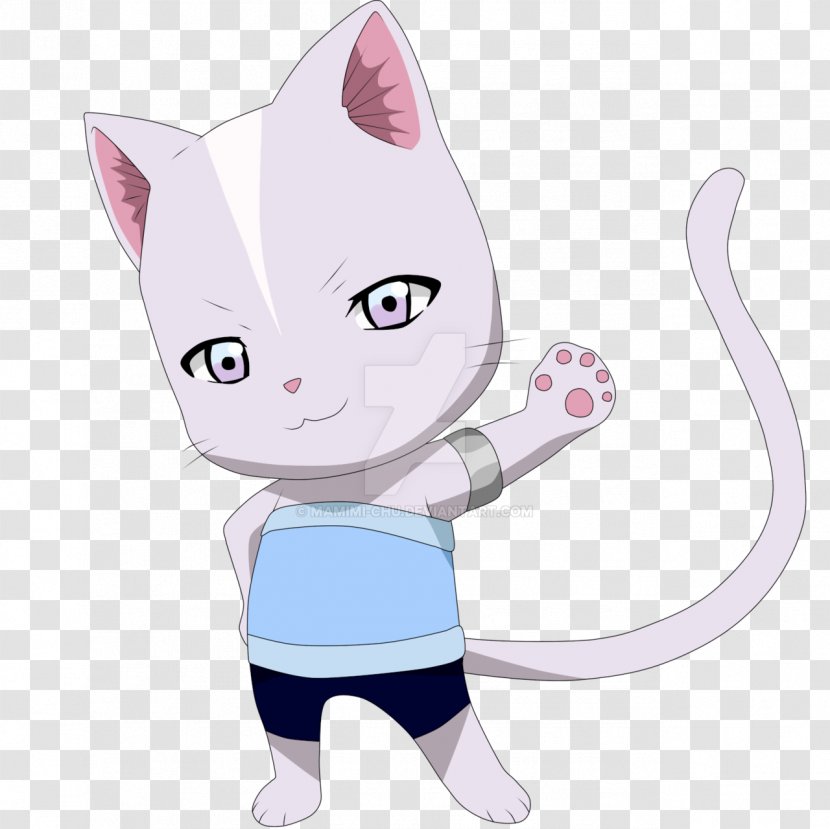 Whiskers Fairy Tail DeviantArt Kitten - Flower Transparent PNG