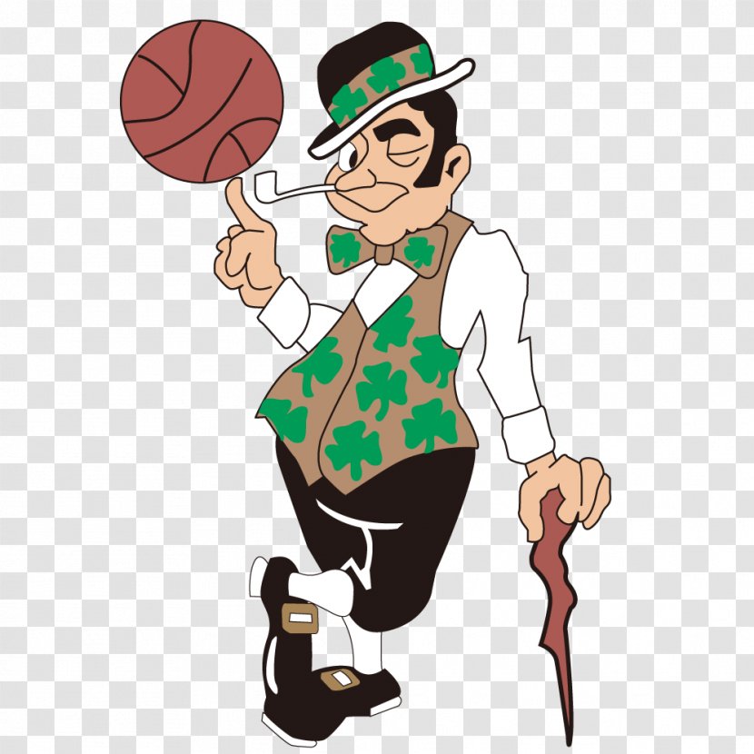 Boston Celtics The NBA Finals Houston Rockets Male - Fashion Accessory - Naughty Old Elf Vector Transparent PNG
