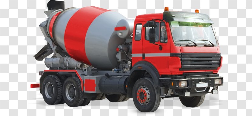 Cement Mixers Car Concrete Truck Transparent PNG