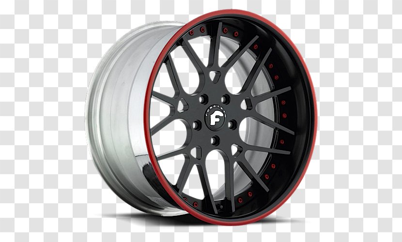 Alloy Wheel Forgiato Car Tire Rim - Lug Transparent PNG