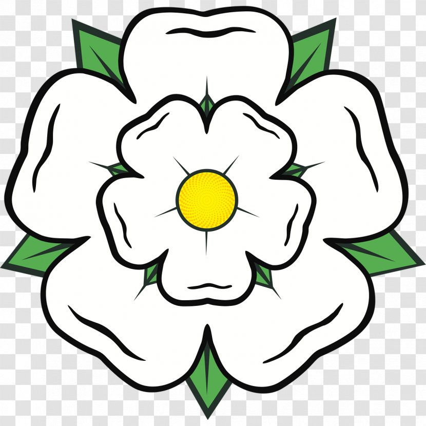 Kingston Upon Hull White Rose Of York Yorkshire Day North Riding - Creative Easter Transparent PNG