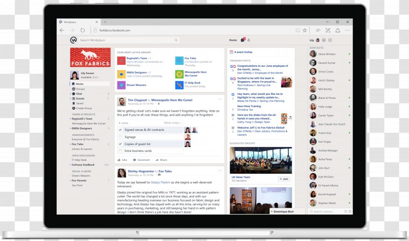 Facebook F8 Workplace By Social Networking Service Facebook, Inc. - Business - Dreamweaver Transparent PNG