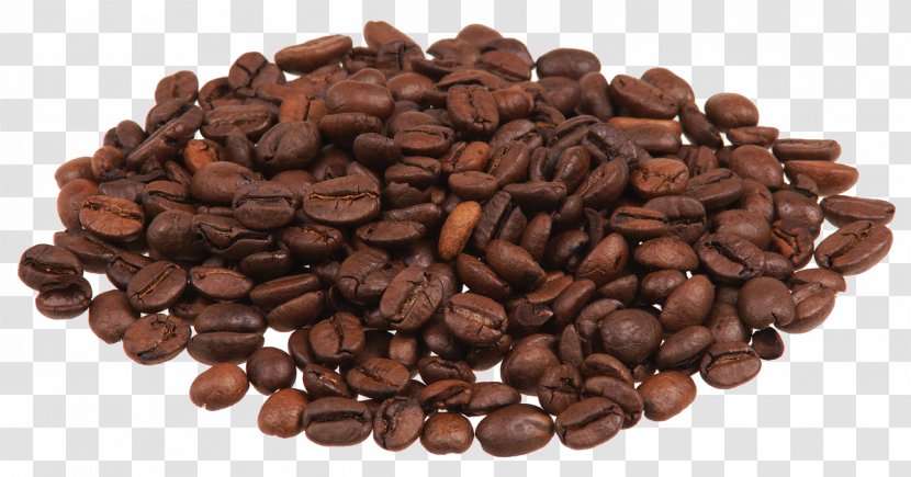 Coffee Cappuccino Latte Cafe - Cup - A Pile Of Beans Transparent PNG