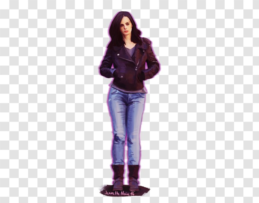 Shoulder Jeans - Tree - Jessica Jones Transparent PNG