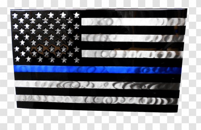 Thin Blue Line Decal Sticker United States Of America Police - Officer Transparent PNG