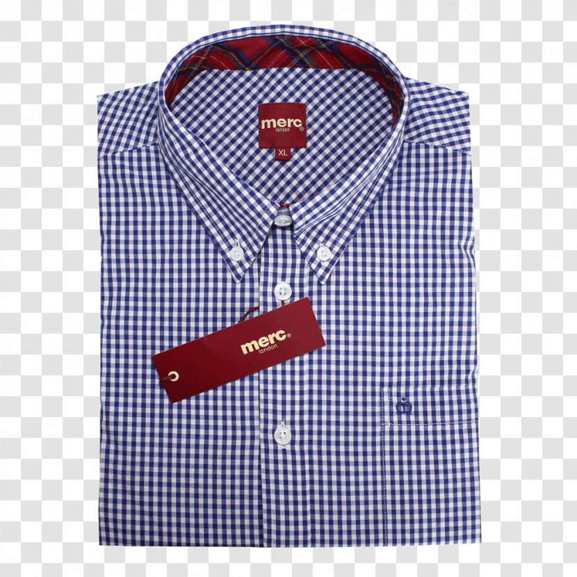 Dress Shirt Collar Plaid Button Sleeve - Barnes Noble Transparent PNG