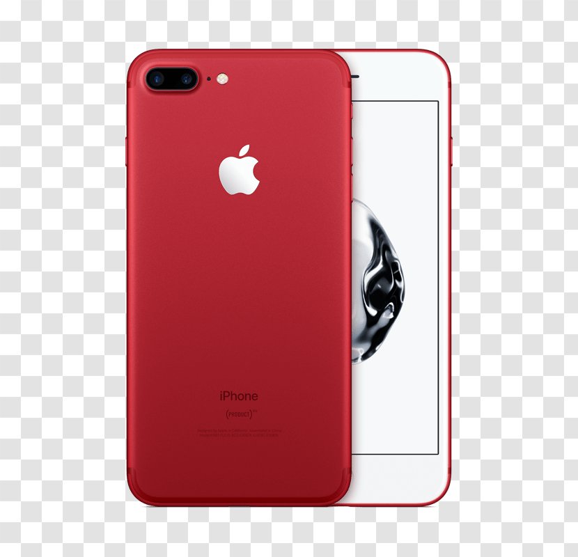 Telephone Product Red Apple LTE - Lte - Iphone 7 Transparent PNG