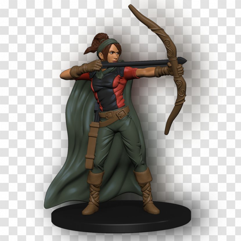 Dungeons & Dragons Miniatures Game Dragons: Heroes Ranger Miniature Figure - And Transparent PNG