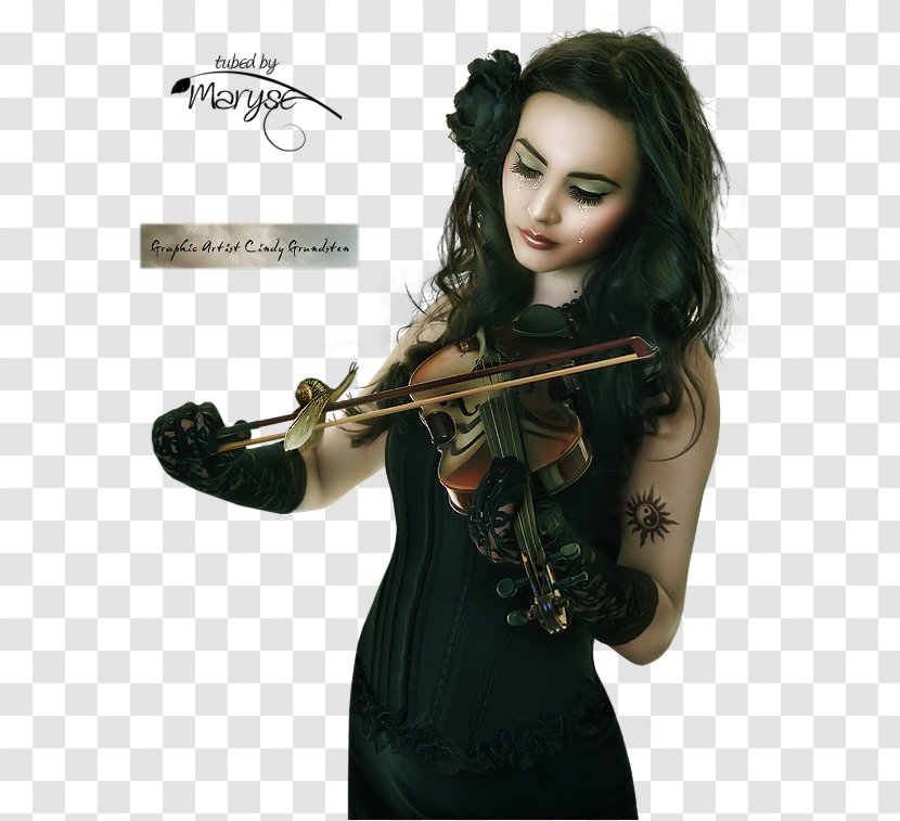 Violin Musical Instruments - Heart Transparent PNG