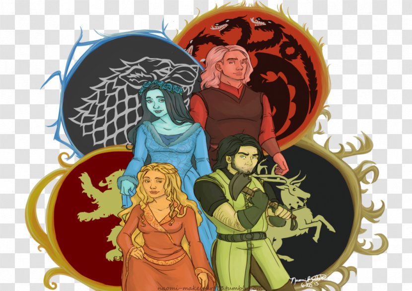 Arya Stark Cersei Lannister Robb Tywin Eddard - Song Of Ice And Fire - Dragon Transparent PNG