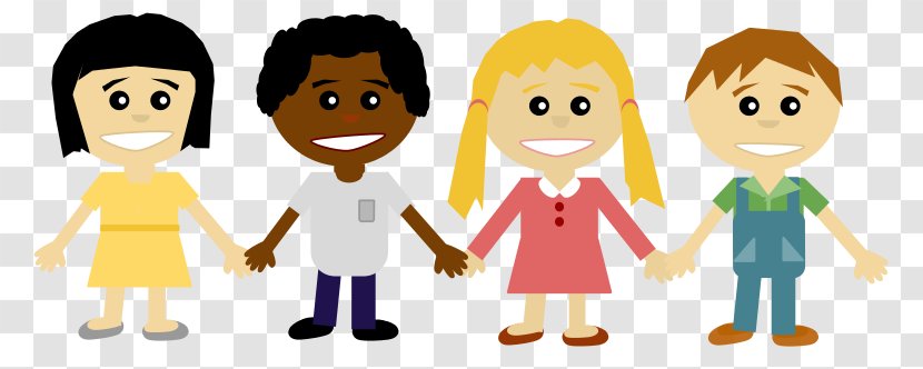 Holding Hands Child Free Content Clip Art - Cartoon - Partners Cliparts Transparent PNG