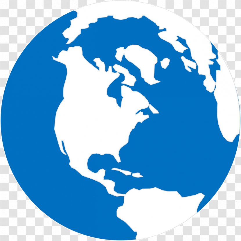 World Globe Black And White Clip Art - Area Transparent PNG
