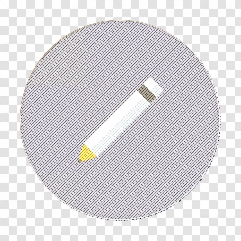 Draw Icon Edit Graphic - Pen - Yellow White Transparent PNG