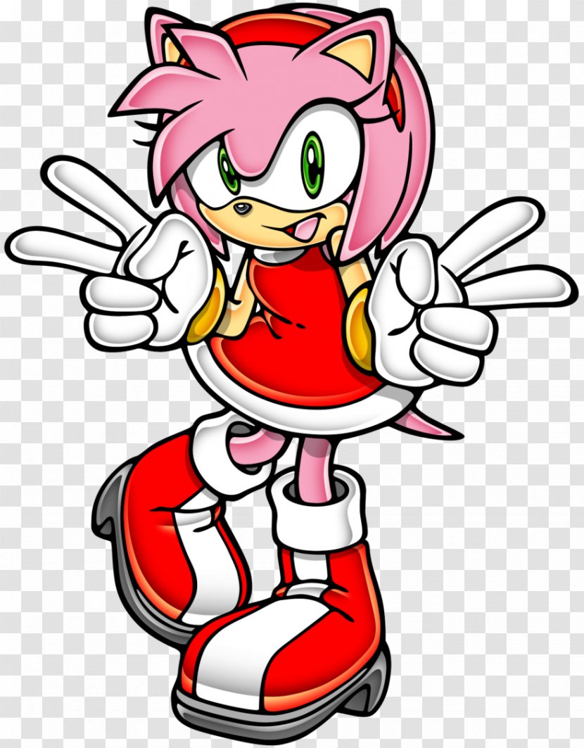 Sonic The Hedgehog Amy Rose Adventure 2 & Sega All-Stars Racing Shadow - Fictional Character Transparent PNG