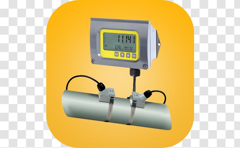 Flow Measurement Ultrasonic Meter Water Metering Magnetic British Thermal Unit - Mass Transparent PNG