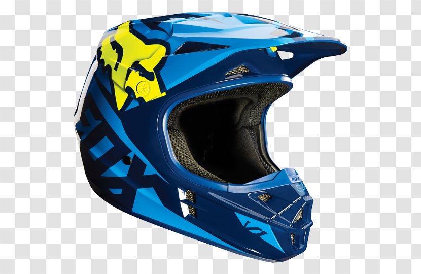 Motorcycle Helmets Fox Racing Motocross Transparent PNG