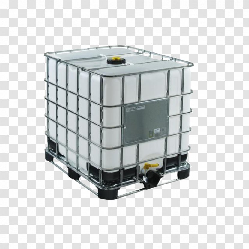 Intermediate Bulk Container Water Tank Pallet Plastic Storage Transparent PNG