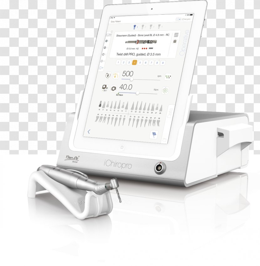 Dentistry Bien-Air Medical Technologies Surgery Medicine Implantology - Electronics Accessory - Tooth Transparent PNG