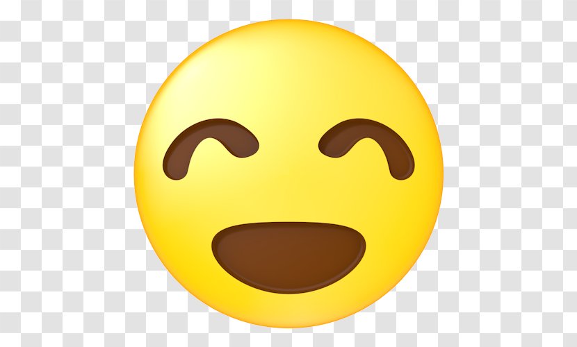 Emoji Emoticon Face Laughter Smiley - Yellow Transparent PNG
