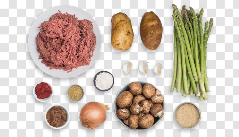 Salisbury Steak Potato Wedges Gravy Root Vegetables Recipe - Vegetarian Food - Roast Transparent PNG