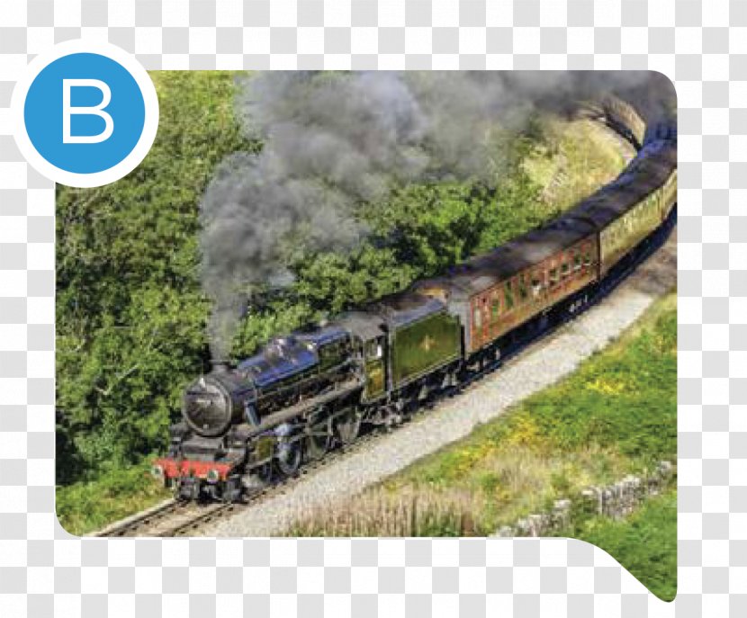 Train North Yorkshire Moors Railway Pickering Rail Transport Steam Locomotive Transparent PNG