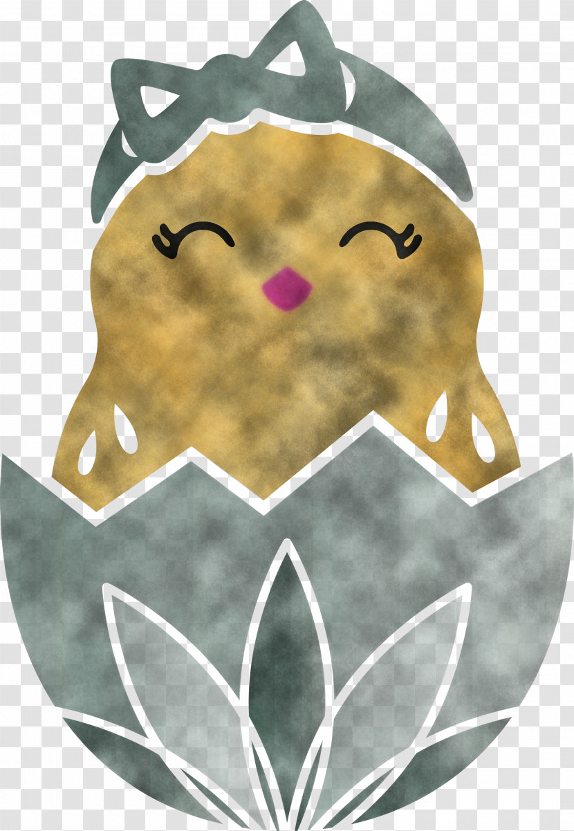 Chick In Eggshell Easter Day Adorable Chick Transparent PNG