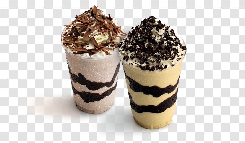 Sundae Milkshake Parfait McDonald's Restaurant - Cup - Smoothie Transparent PNG