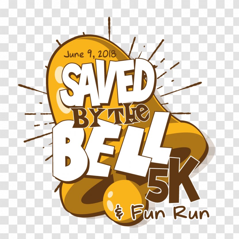 Flint Community Bank 5K Run Long-distance Running Pizza - Yellow - Saved By The Bell Transparent PNG