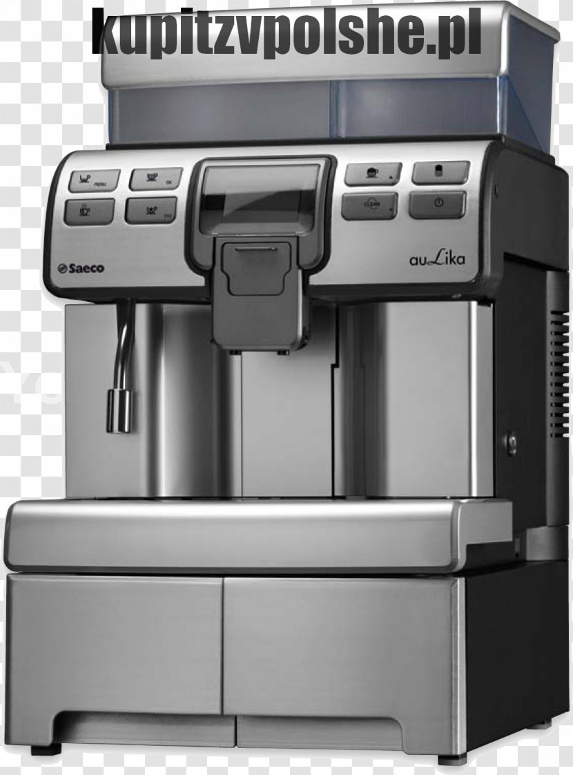 Coffeemaker Espresso Cappuccino Philips Saeco Aulika MID - Kitchen Appliance - Coffee Transparent PNG