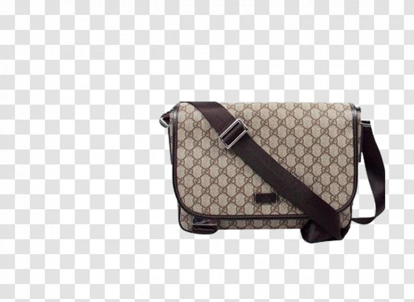 Chanel Gucci Messenger Bags Handbag - Canvas - Grid Sign Child Package Transparent PNG