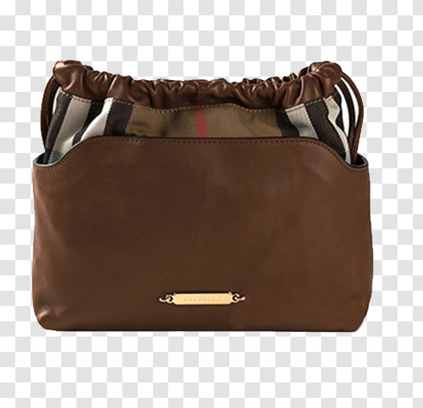 Handbag Leather Burberry Messenger Bag - Outerwear - Clutch Transparent PNG