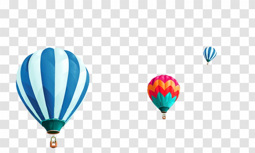 Balloon RGB Color Model Software Template - Blue Simple Hot Air Floating Material Transparent PNG