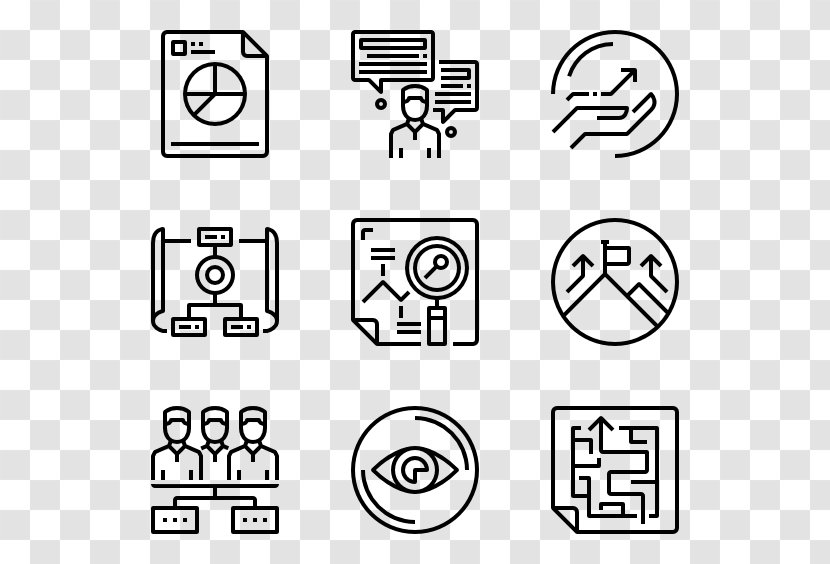 Icon Design Graphic - Paper Product - Business Collection Transparent PNG