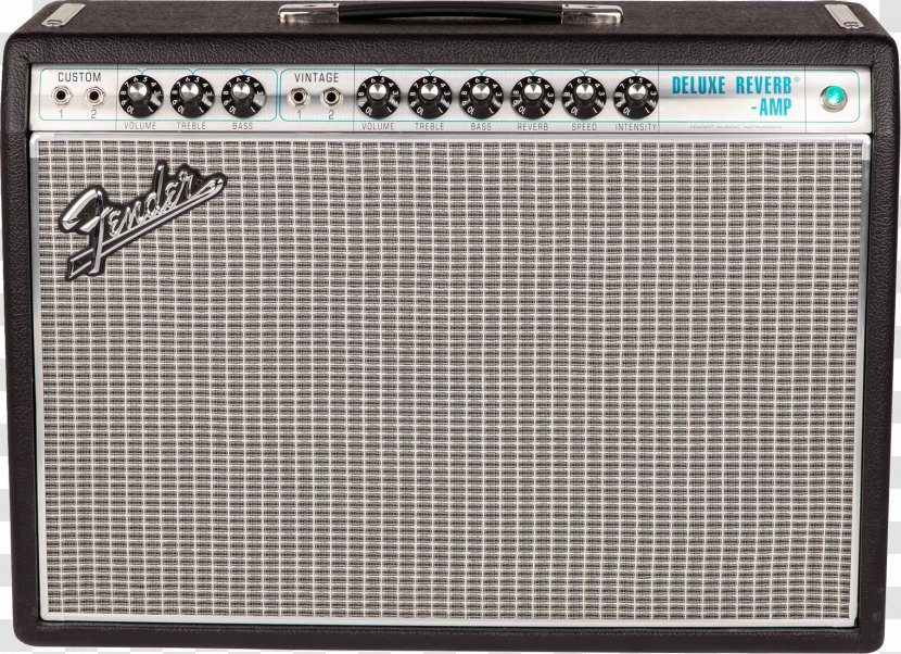 Guitar Amplifier Fender Deluxe Reverb '68 Custom Amp Musical Instruments Corporation - Sound Box Transparent PNG