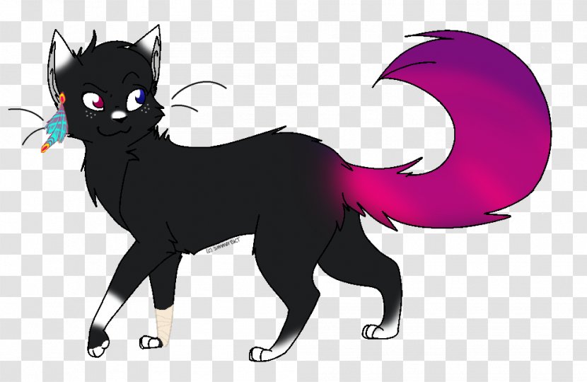 Kitten Whiskers Drawing DeviantArt Warriors - Black Transparent PNG