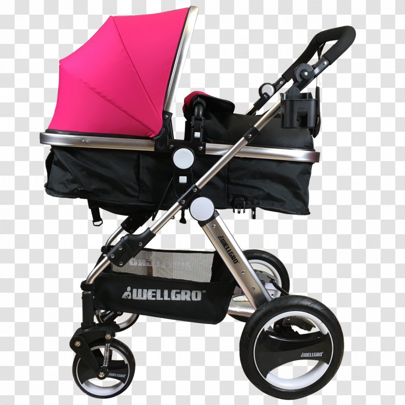 Baby Transport Infant Wagon Pink Carriage - Kukuli Transparent PNG