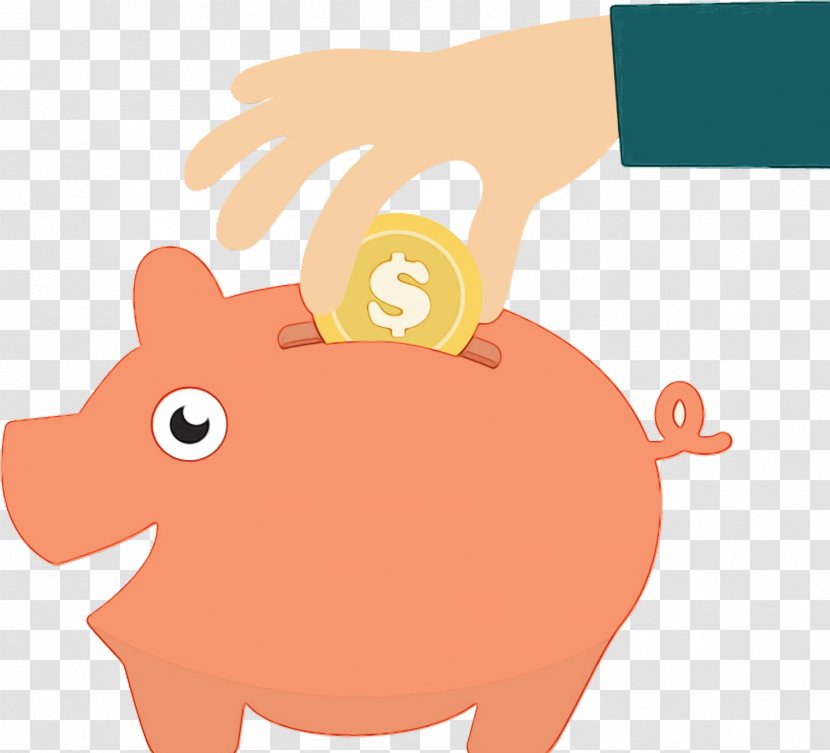 Piggy Bank - Snout - Money Handling Saving Transparent PNG